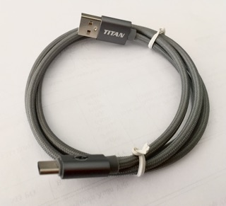 Cáp Titan USB-C đèn Led tự ngắt CT08