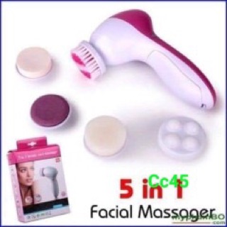 [ Hàng Chuẩn] Máy rửa mặt/ mát xa mặt 5in1