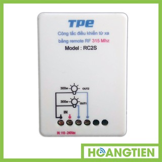 CÔNG TẮC ĐIỀU KHIỂN TỪ XA RC2S
