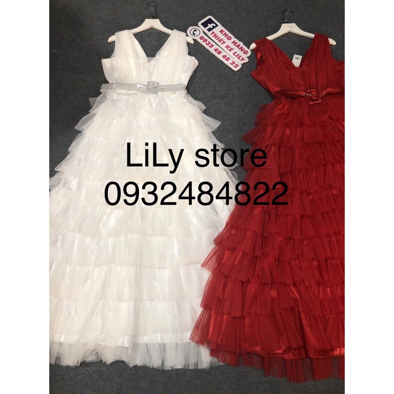 ĐẦM TẦNG KÈM THẮT LƯNG ( ảnh và video thật 1000% )