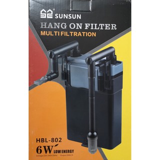 Lọc treo hồ cá thủy sinh Sunsun HBL 802