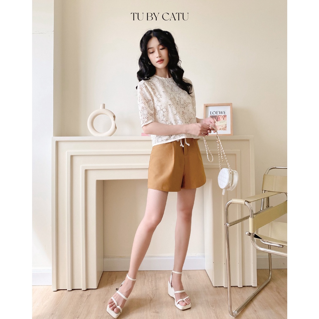TUBYCATU | Quần short cột dây thừng nhiều màu