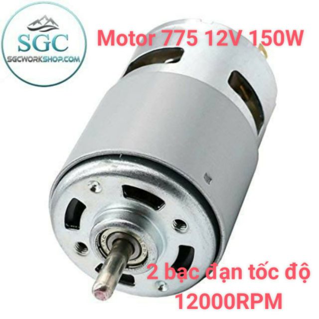 Máy Bơm Nước Mini 775 12V V2 Siêu Mạnh 70L/p