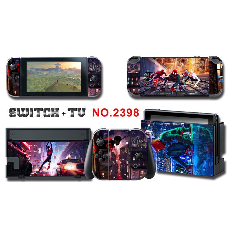 Miếng dán bảo vệ máy chơi game Nintendo Switch che phủ toàn diện nhiều màu sắc