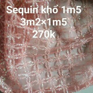 Vải kiện kim sa/sequin