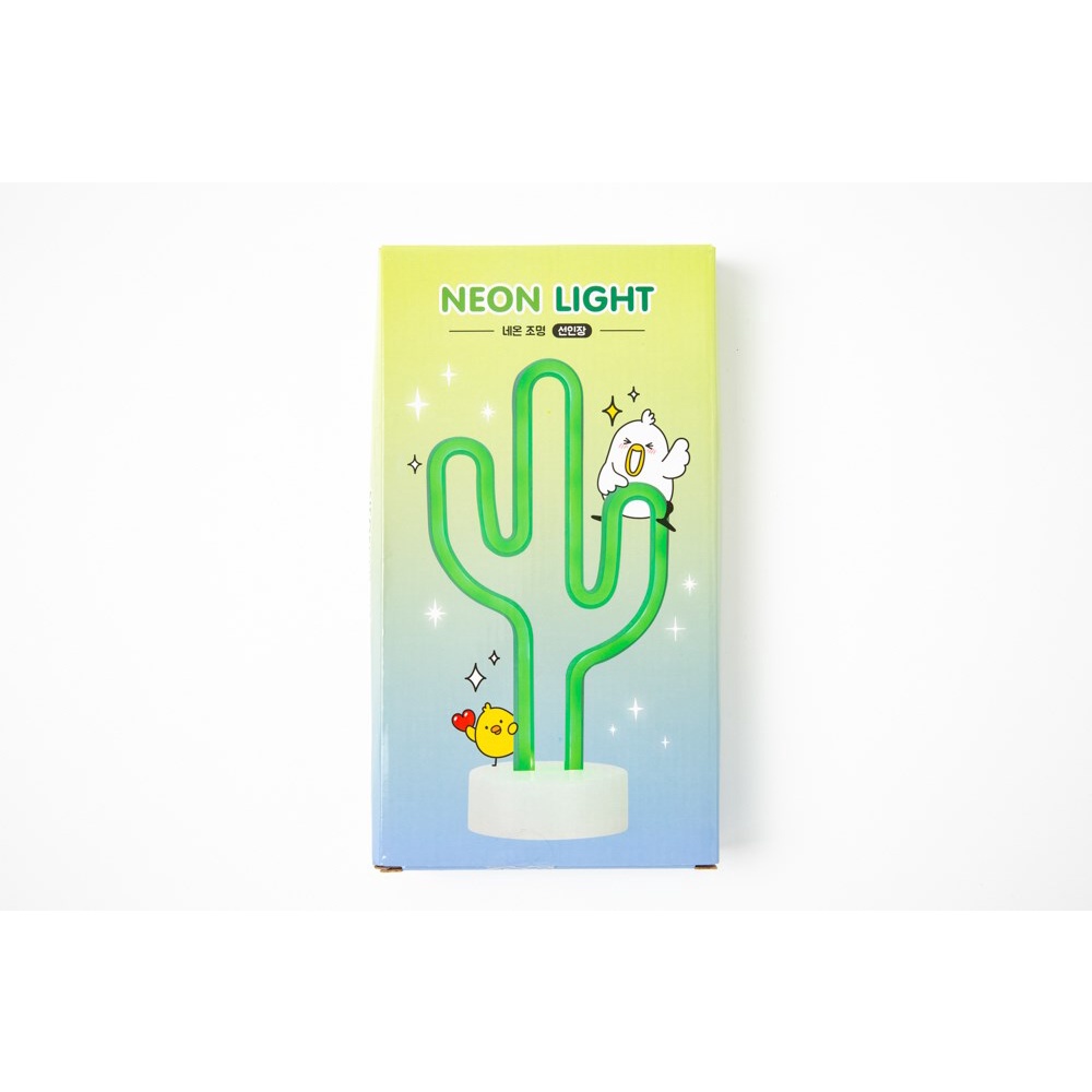 Đèn Neon ARTBOX Hàn Quốc Hình Cây Xương Rồng
