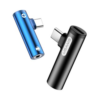 Bộ chuyển đổi tai nghe usams us-sj277 type-c+3.5mm audio adapter