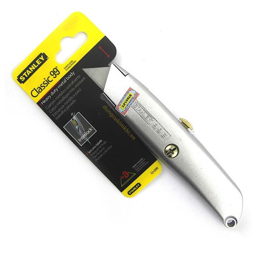 Dao rọc cán nhôm (18.5x152mm) Stanley 10-099