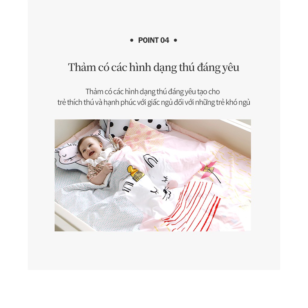 Chăn/ Mền chần bông Dream  thích hợp 4 mùa cho bé nhập khẩu Bonitabebe HQ