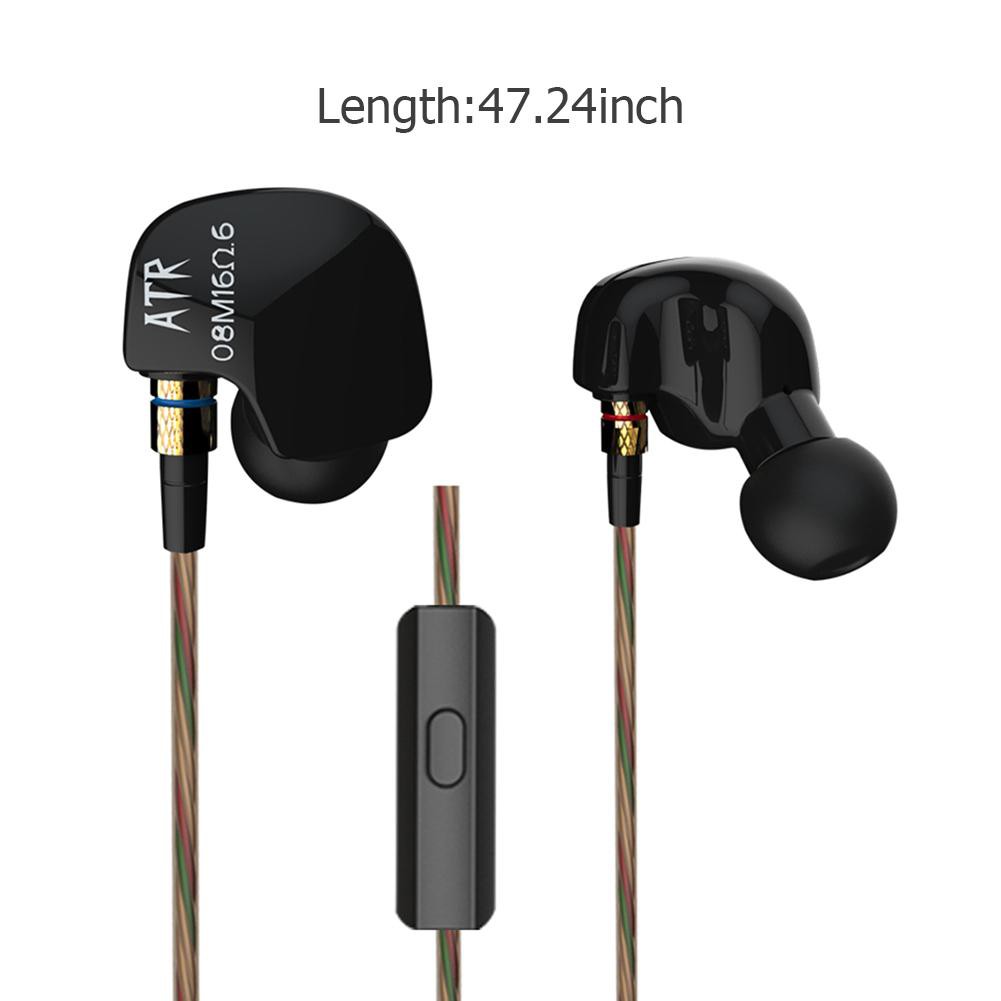 WALKAROUND KZ ATR In-Ear Noise Canceling Earbuds HIFI Super Bass Earphone Headset #UK