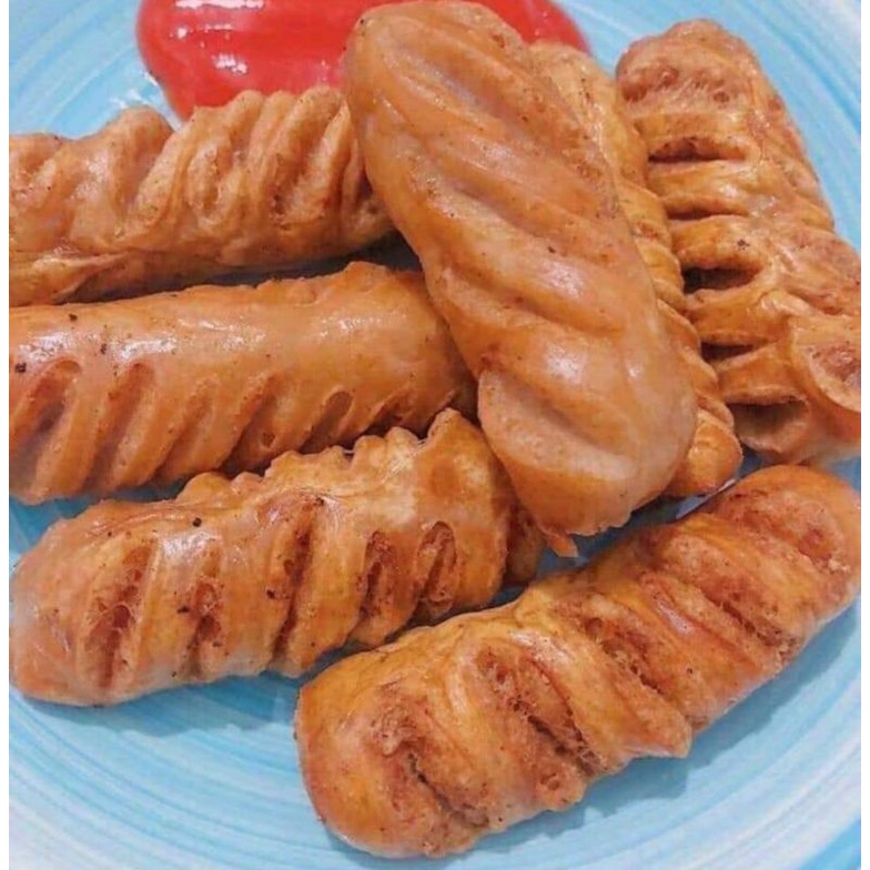 Xúc xích túi 500gram,gồm 10 cây, giao hoả tốc HCM 1 giờ.