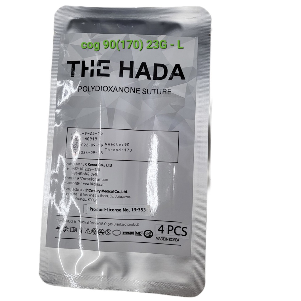 Chỉ COG nâng cơ mặt BIOMEYISUN , The HADA Medical 21century -Korea,