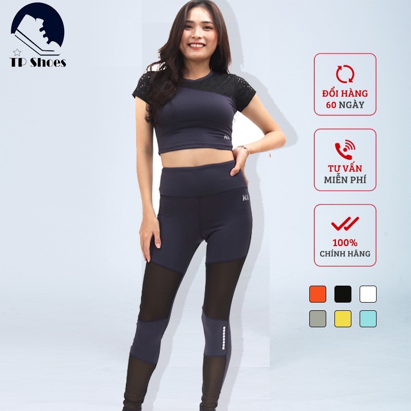Set Đồ Tập Gym Yoga Cho Nữ Màu Than Tím, Bộ Đồ Tập Thun Co Giãn Không Lót Ngực Thoải Mái
