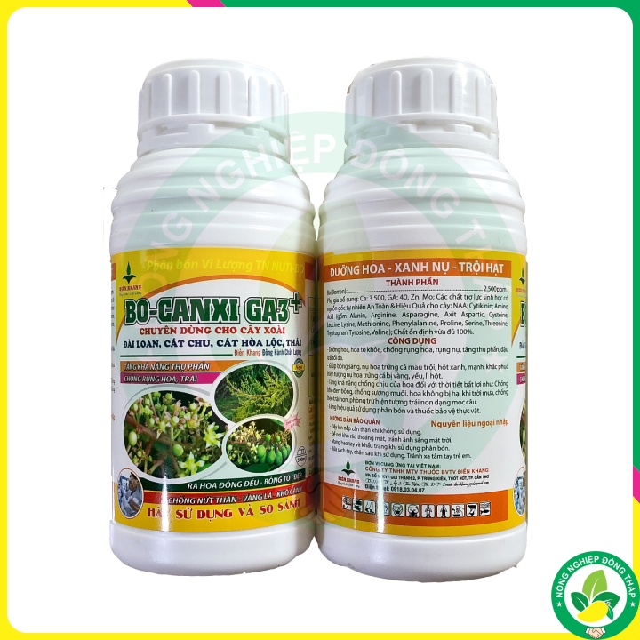 Phân Bón Vi Lượng BO-CANXI GA3+