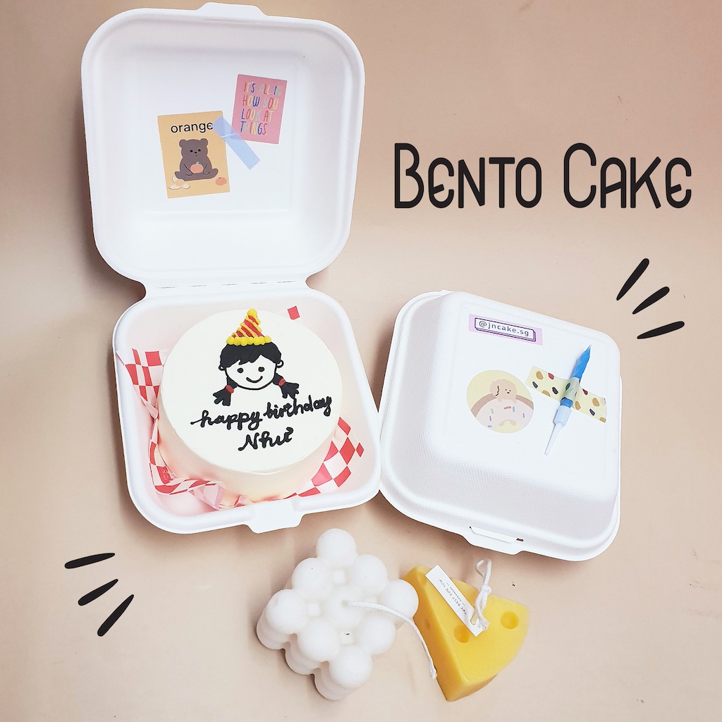 BENTO CAKE (Bánh gato mini cho 1-2 người) CHỌN NOWSHIP/GRAB nội thành TPHCM ĐẶT TRƯỚC 1-2 TIẾNG