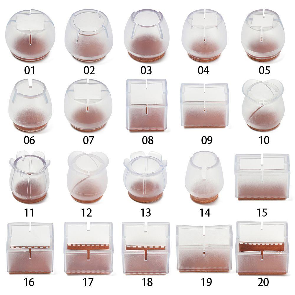 Set 12 Miếng Bọc Chân Bàn Chống Trượt Không Gây Tiếng Ồn