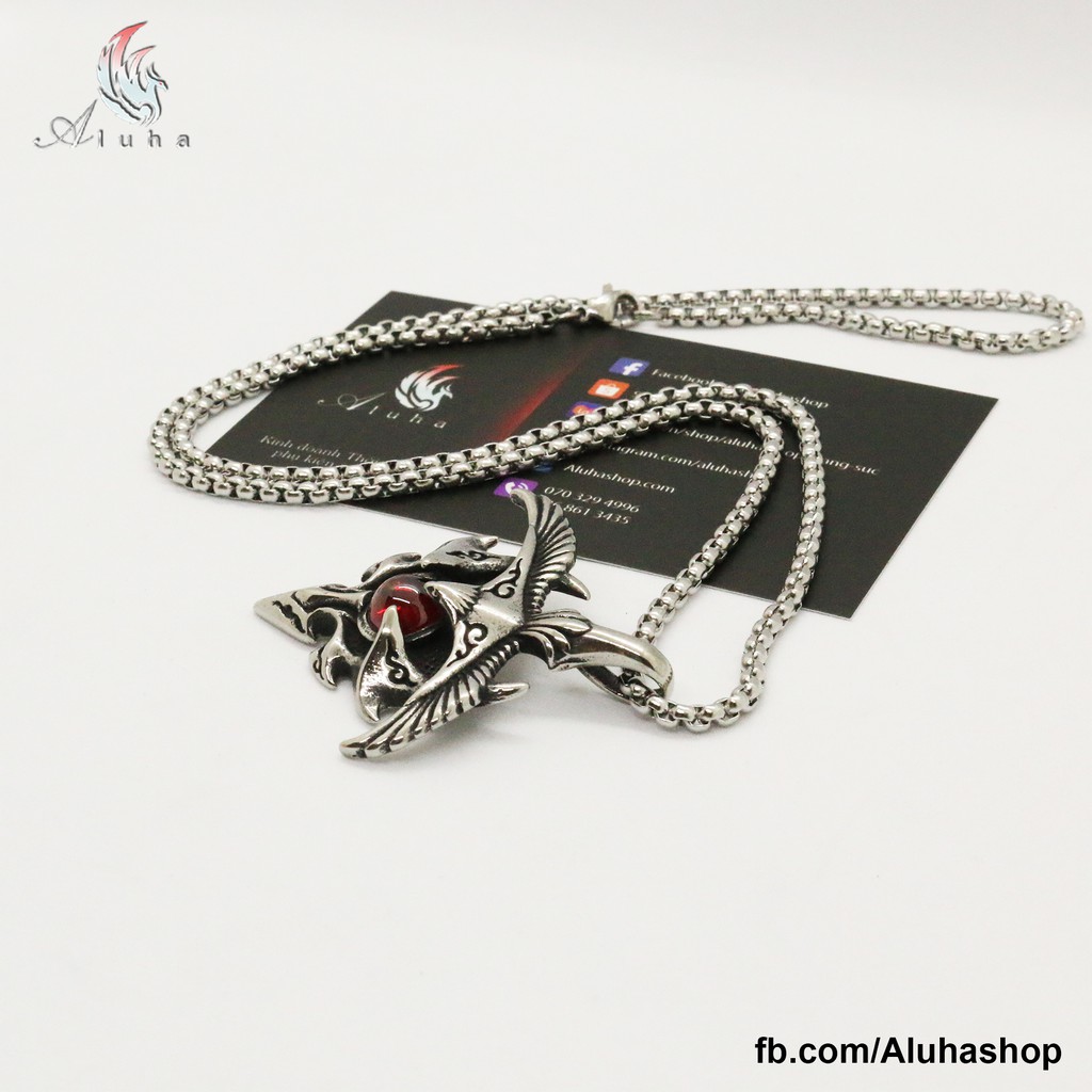 Dây chuyền Titan đại bàng Goro's Eagle Indian Necklace - NL080 - Aluha
