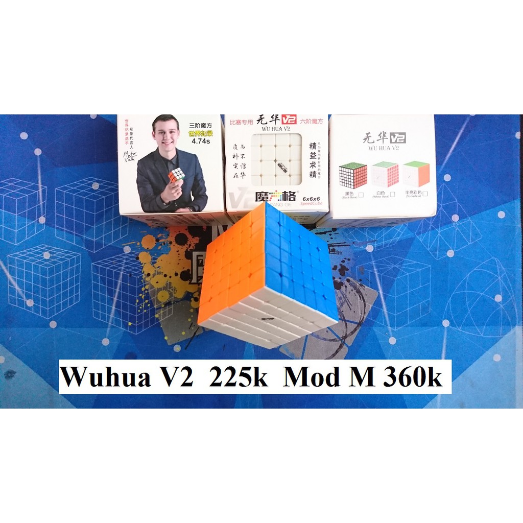 Rubik 6x6x6. FlagShip Siêu Giảm Giá Qiyi Wuhua V2