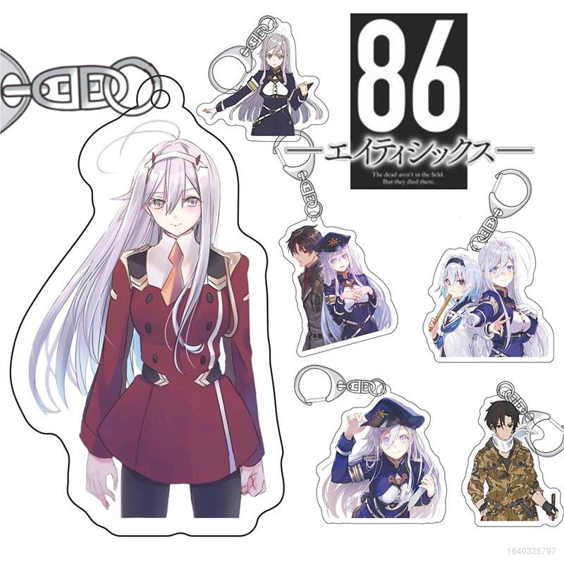 86 Móc Khóa Acrylic Anime Vladeleina Miliize Chaiin Hai Mặt Quà Tặng DG
