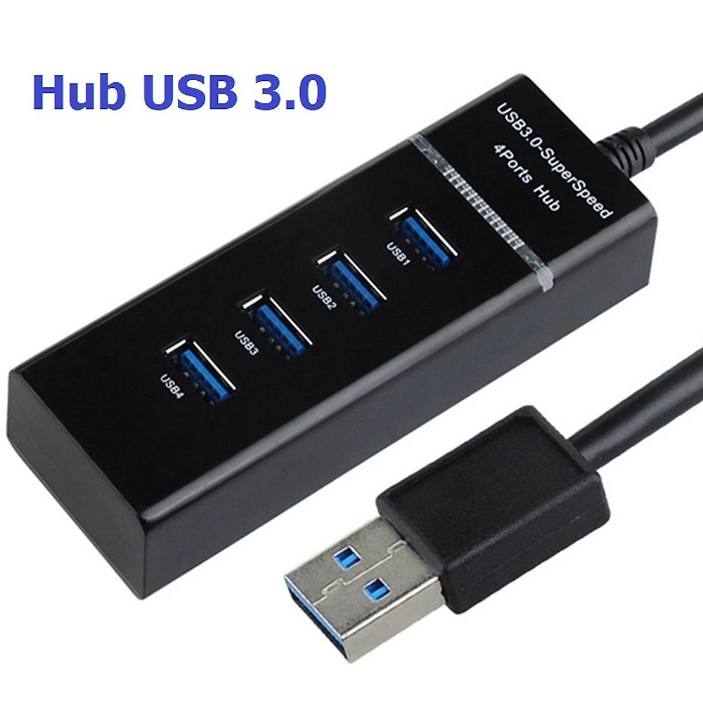 Bộ chia USB 1 ra 4 cổng 3.0 - Hub USB 4 Port 3.0 - Hàng Chính Hãng - VinBuy