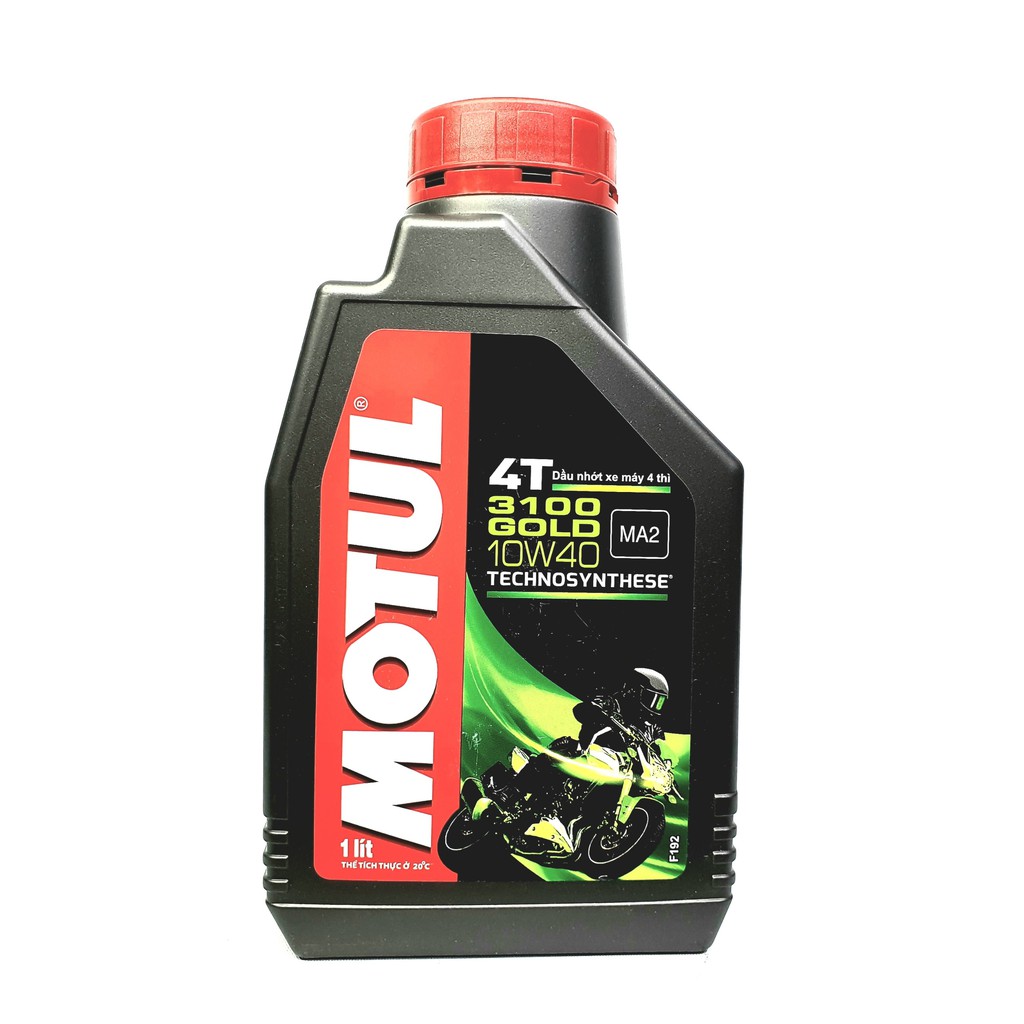 [Có bán 1L1, 1L2] Nhớt xe máy Motul 3100 Gold 10W40 1 lít