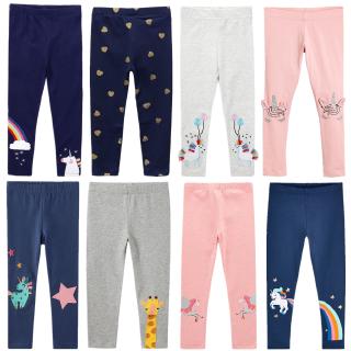 Quần legging in hình kỳ lân dễ thương cho bé gái từ 3-8 tuổi