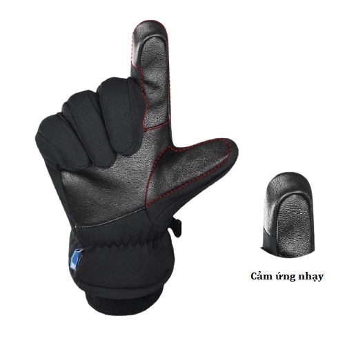 Găng Tay Xe Máy Chống Nước, Giữ Ấm Cực Xịn, Dùng Được Cảm Ứng KYNILOR - WILD