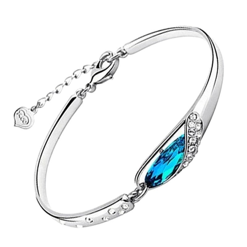 Set Vòng cổ + Bông Tai Hình Bướm Đính Pha Lê