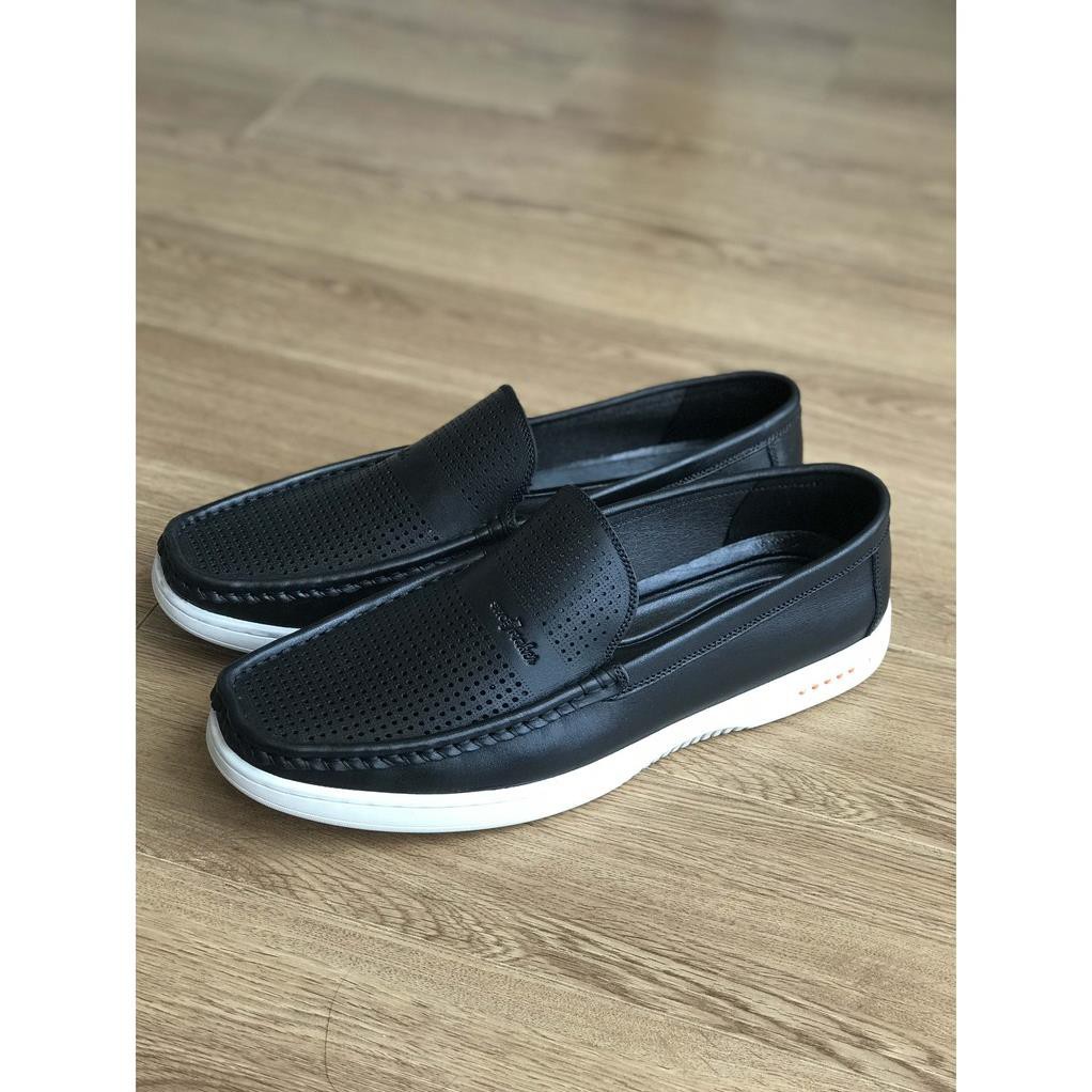 Giày lười nam hàng hiệu, Giày lười nam mũi vuông cao cấp xuất xịn mh1 | BigBuy360 - bigbuy360.vn