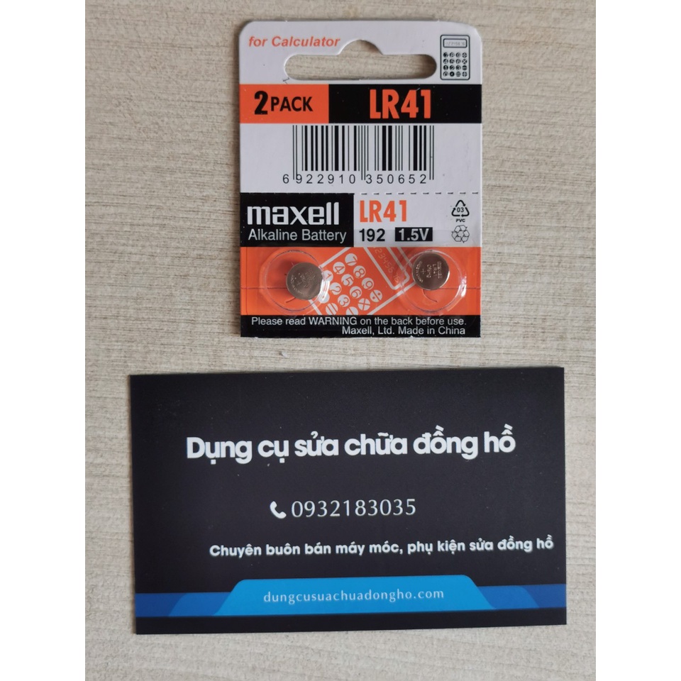 Pin Maxell LR44, LR41, LR1130 chính hãng nhập khẩu