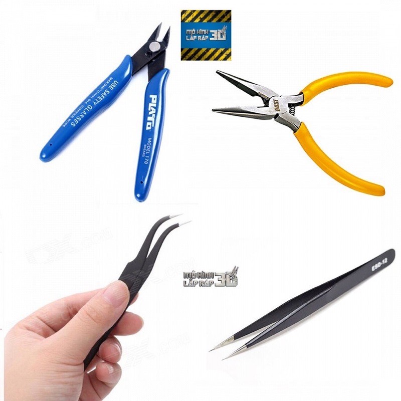 Bộ dụng cụ lắp ráp mô hình 3D cơ bản