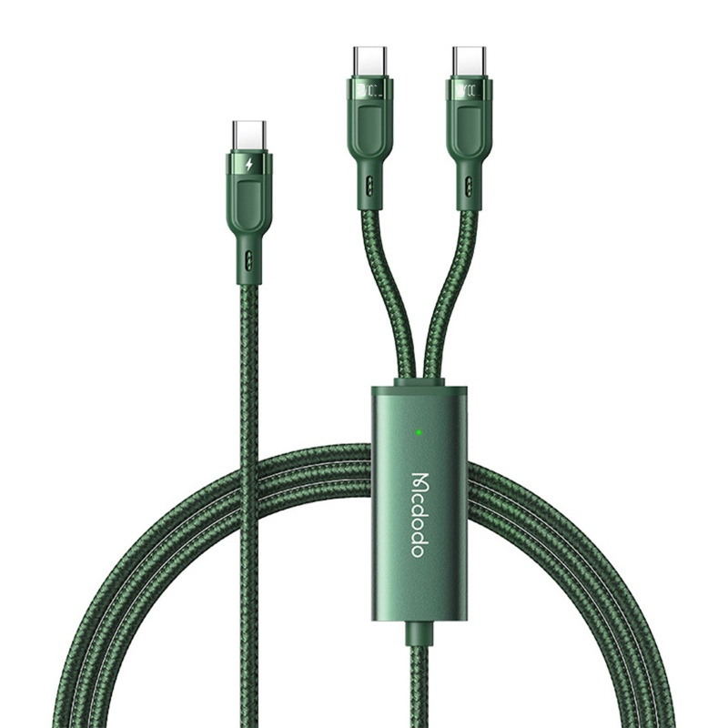 Dây Cáp Sạc Truyền Dữ Liệu USB C Sang USB C 2 Trong 1 100W