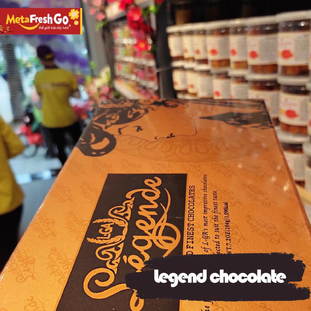 Socola Valentine Làm Từ Cacao Tươi Hảo Hạng -  Legend Chocolate Cao Cấp Ít Đường Tốt Cho Sức Khỏe | MetaFreshGo