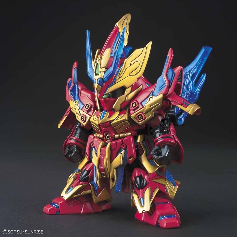 Mô Hình Gundam SD Tam Quốc 21 Zhang Liao Sazabi Bandai