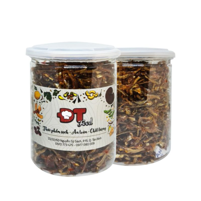 Cá Cơm Chiên Tỏi Ớt Cực Ngon 250g