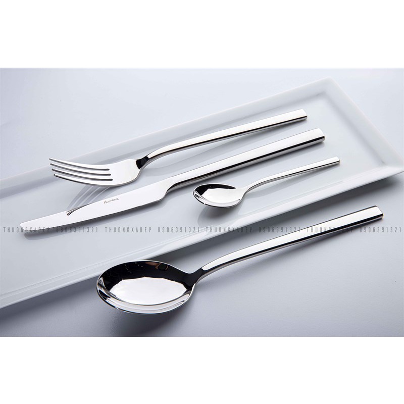 Set 4 Món Dao Muỗng Nĩa Vale Auenberg - Inox 18/10