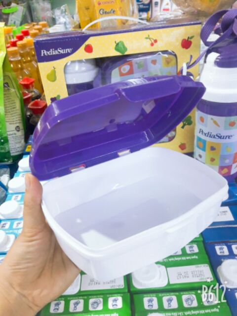 BỘ HỘP CƠM, BÌNH NƯỚC PEDIASURE- hàng KM