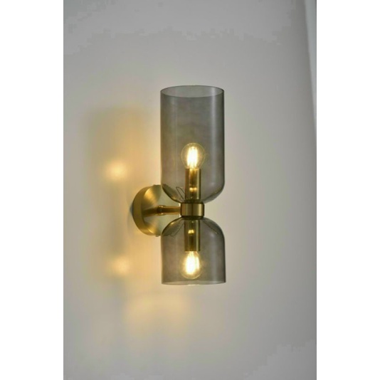 Đèn trang trí gắn tường phong cách Bắc Âu sang trọng, đèn cầu soi cầu thang, tặng kèm bóng led; đèn gắn tường trang trí