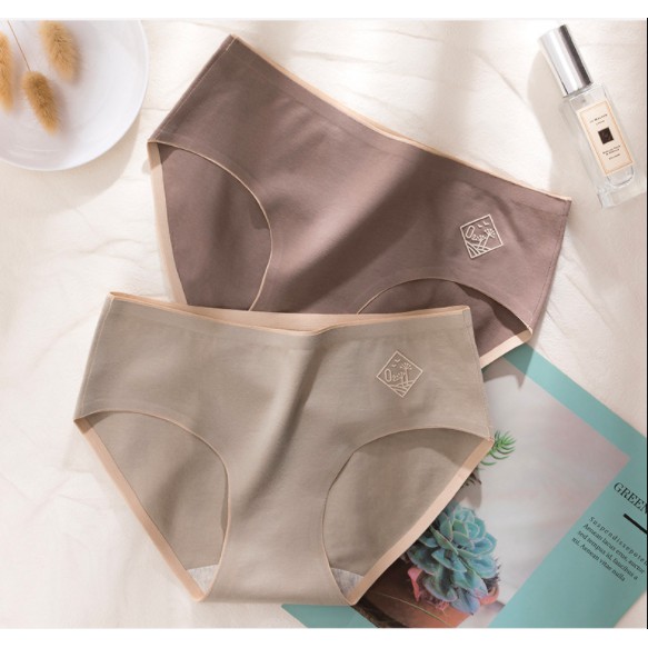 Quần lót cotton nữ cạp ép không viền kháng khuẩn siêu đẹp QL62