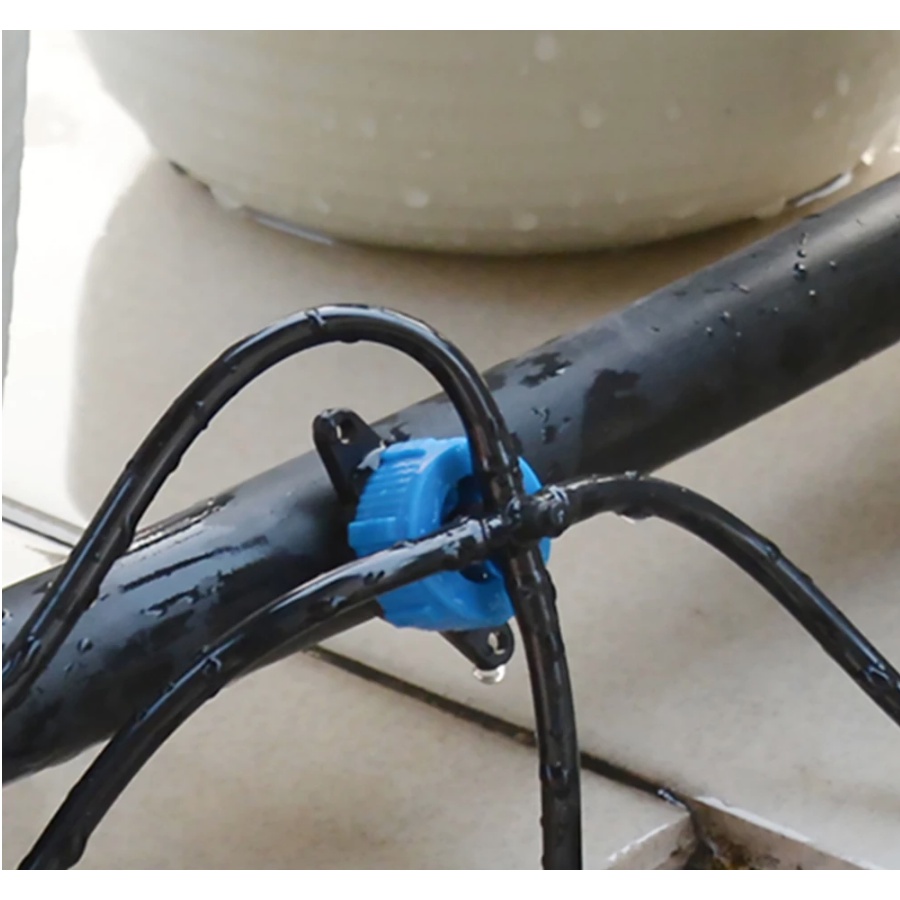 Bộ béc tưới nhỏ giọt 4 que cắm có bù áp, lưu lượng 2lít/4lít/8lít/giờ