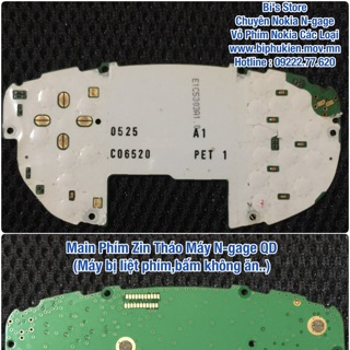 Ngage // board mạch phím n-gage qd zin tháo máy