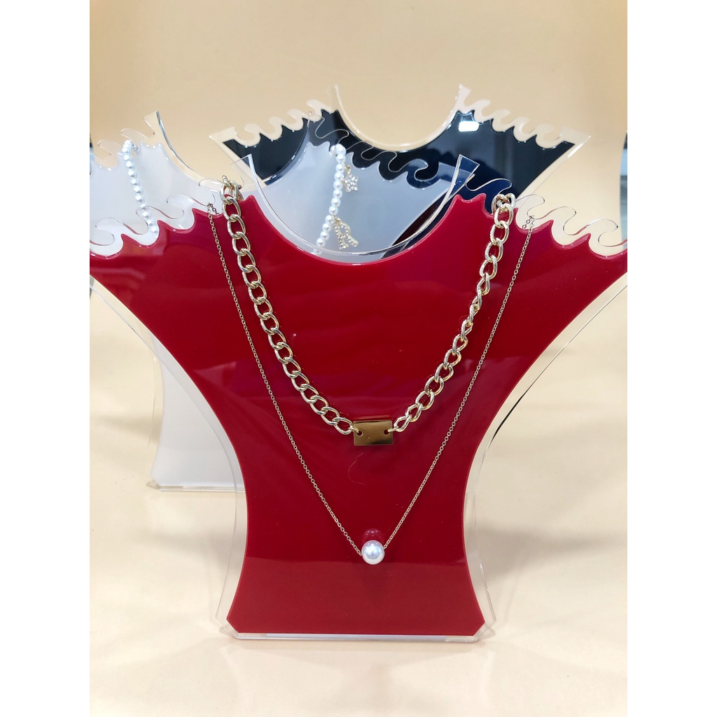 GIÁ TRƯNG DÂY CHUYỀN,CỔ MICA DẸP TRƯNG DÂY CHUYỀN