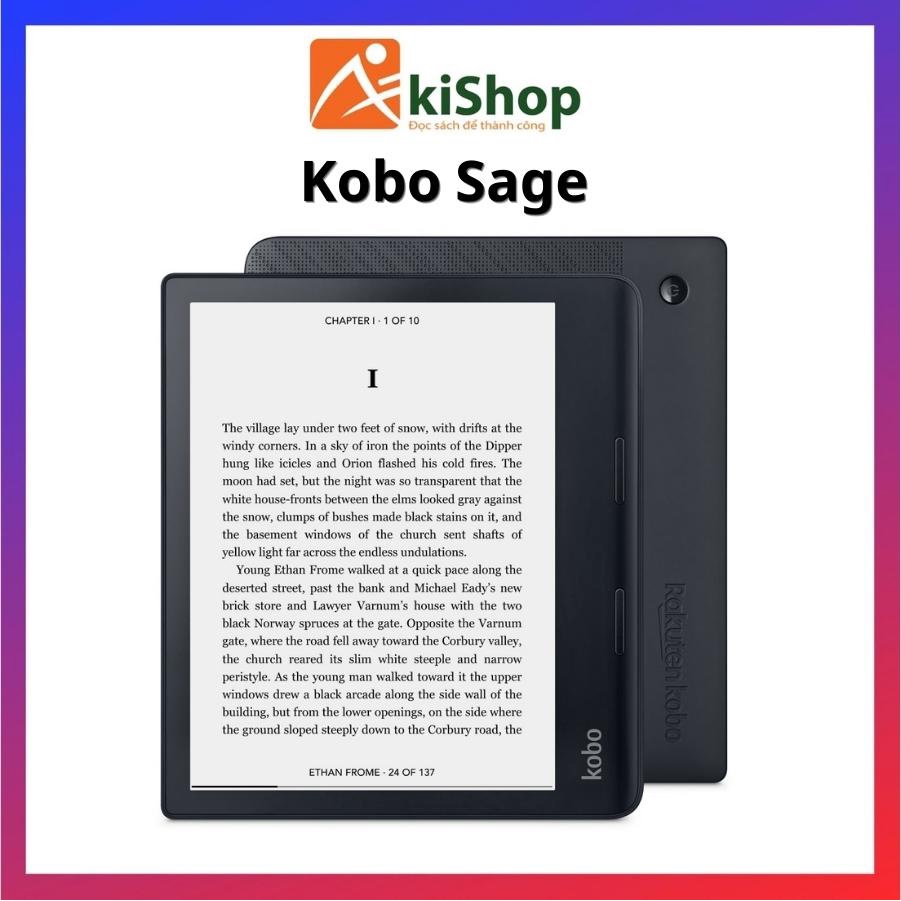 Máy đọc sách Kobo Sage 32GB chính hãng cao cấp bán chạy nhất Akishop