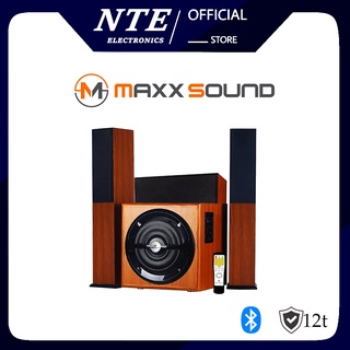 Loa vi tính 3.1 Maxxsound MS9 Nghe nhạc cực phê, công suất lớn, bass mạnh, treble hay, có bluetooth