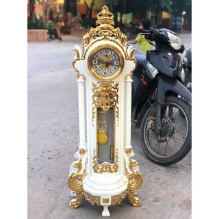 Đồng hồ hoàng gia, gỗ gõ (cao 1m20 x 43 x sâu 38cm)
