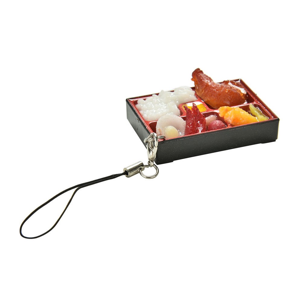 Móc Khóa Khay Thức Ăn - Bento - 1sp - mẫu ngẫu nhiên