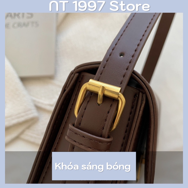 Túi sách nữ da thời trang đeo chéo kẹp nách phong cách hàn quốc NT39