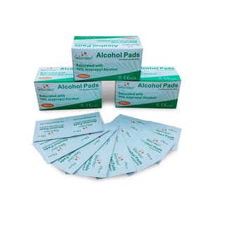 Bông Cồn Y Tế hộp 100 miếng