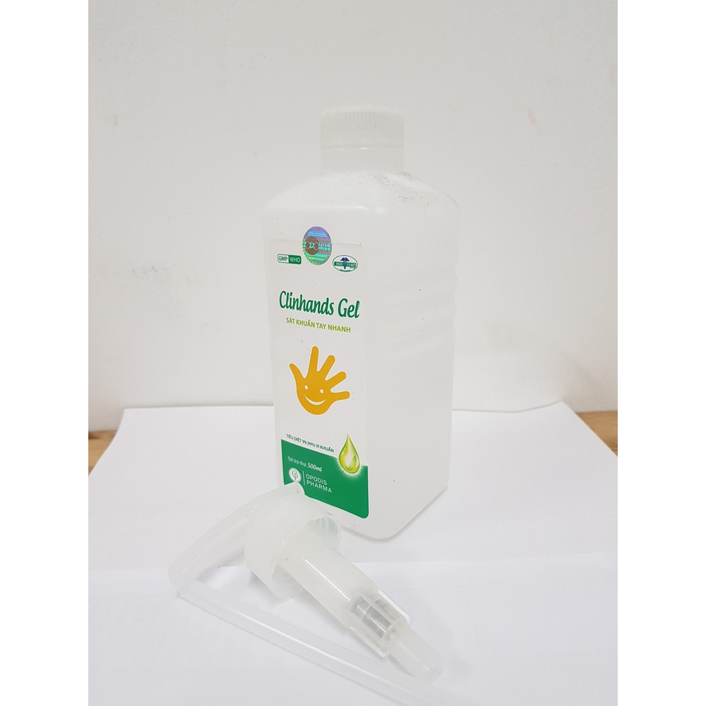 Gel sát khuẩn tay khô CLINHAND GEL Chai 500ml