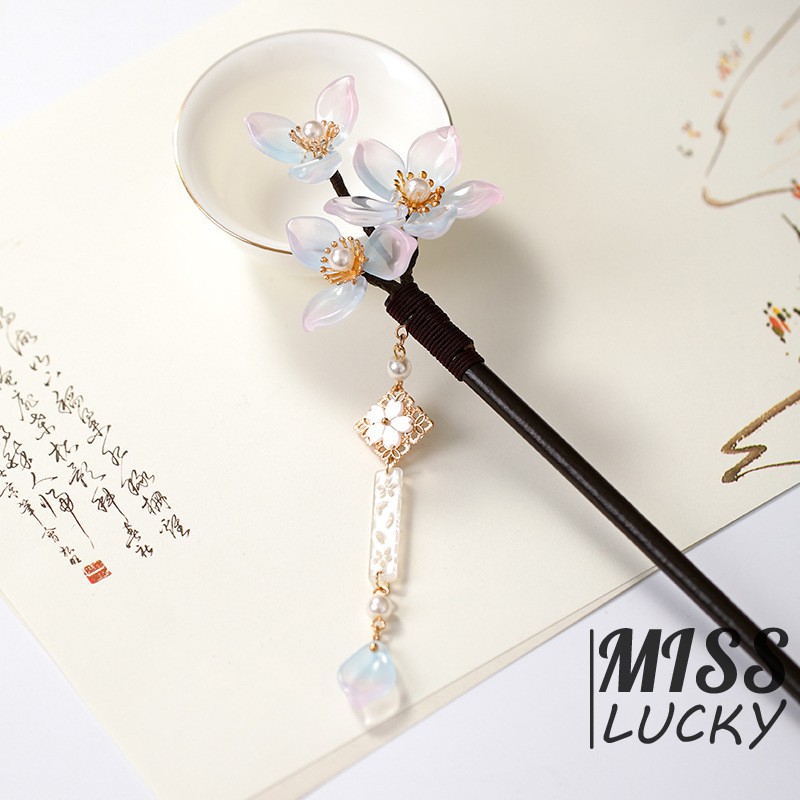 Trâm cài tóc phong cách thời trang Trung Hoa cổ điển cho nữ